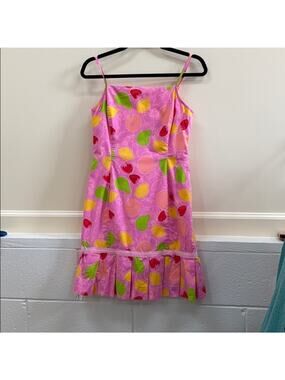 Lilly Pulitzer 6 citrus print dress